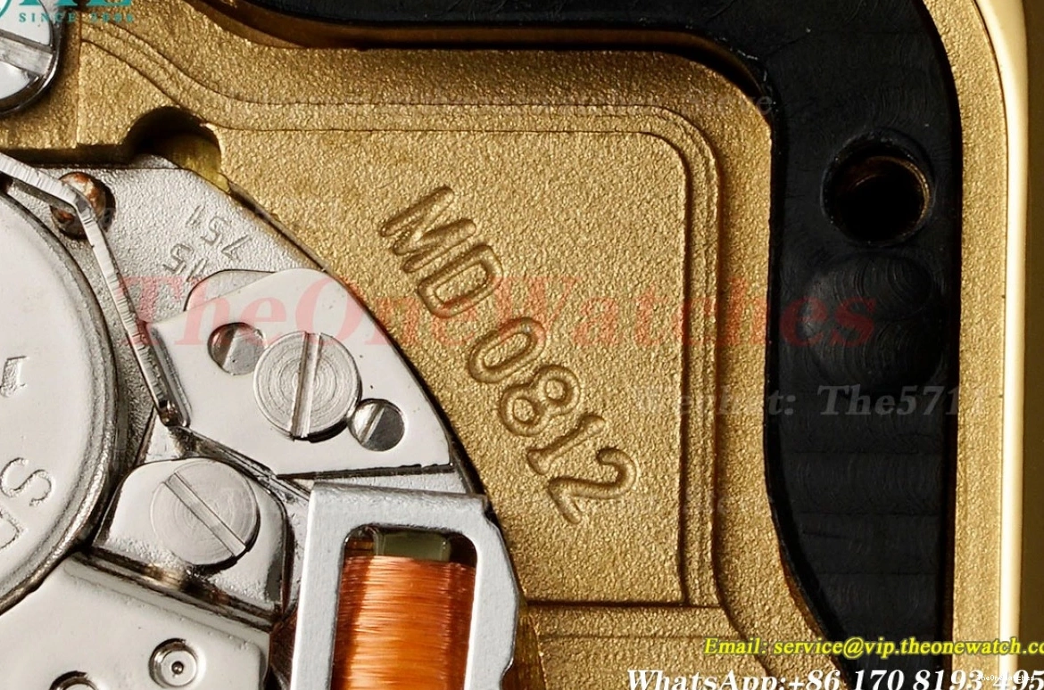 Ladies Dial Secrete Panthere YG YG AF Dia Mop Quartz 27mm De 0426